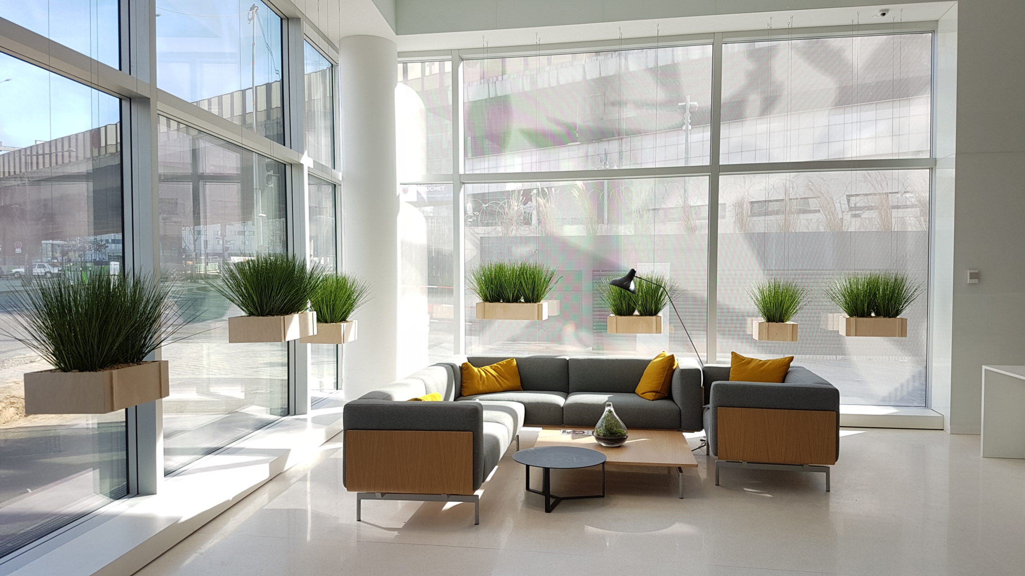 Aménagement d'espace entreprise en collaboation avec architecte Paris.